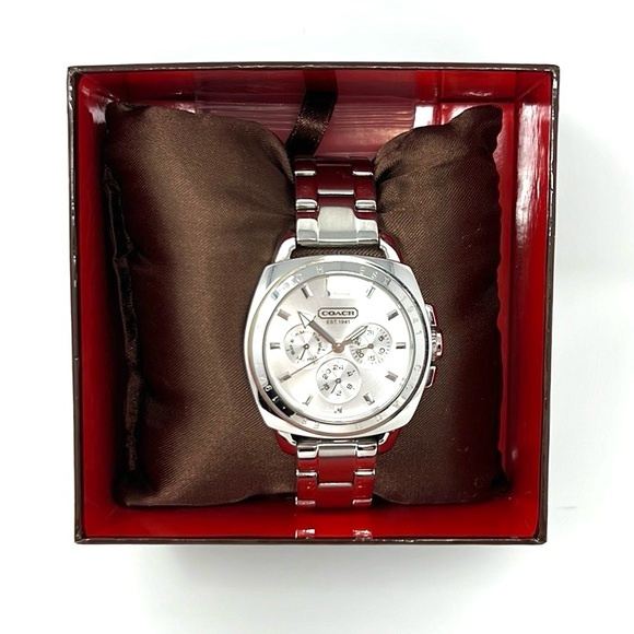 Coach Women’s Silver Watch - Picture 1 of 8